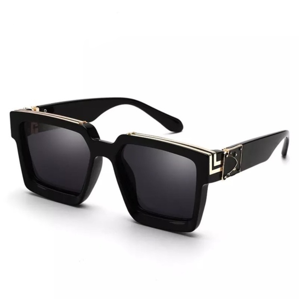 Luxury Brand Designer Square Sunglasses Men - Picture 8 of 16